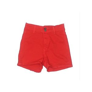 Angry Rabbit Red Denim Shorts